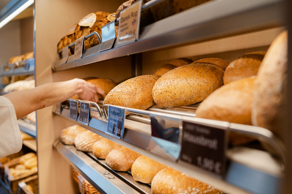Brot in der Genossenschaftsbäckerei Wombacher Beck in Lohr